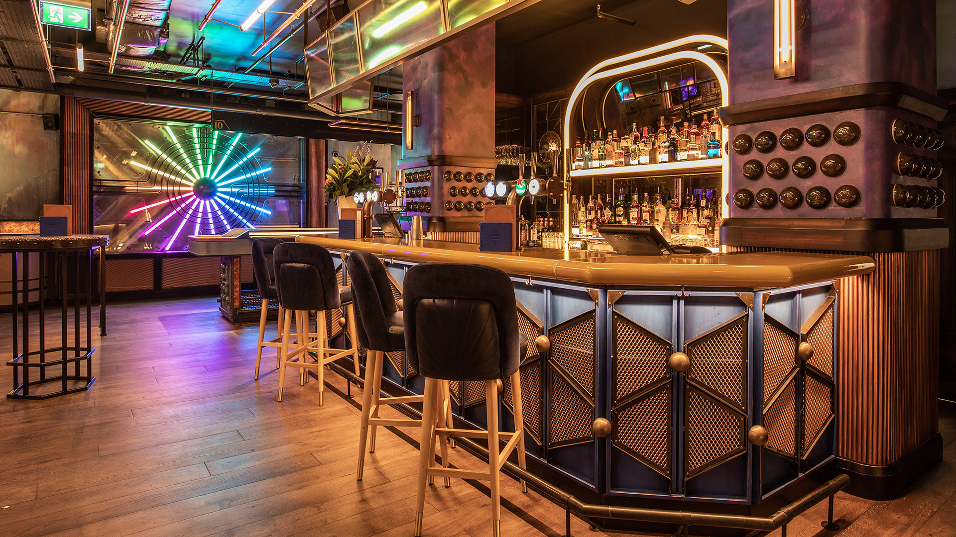 Electric Shuffle Canary Wharf's experiential bar Square Mile
