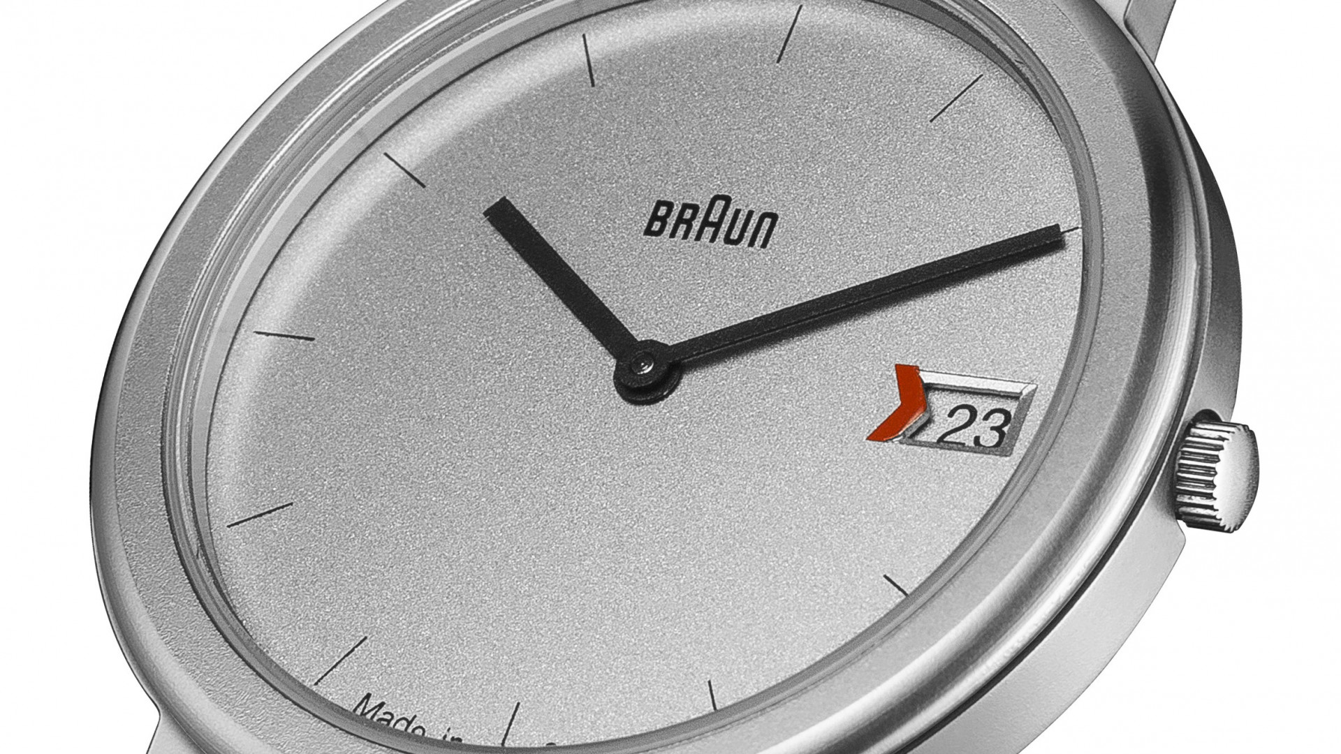 braun mechanical watch