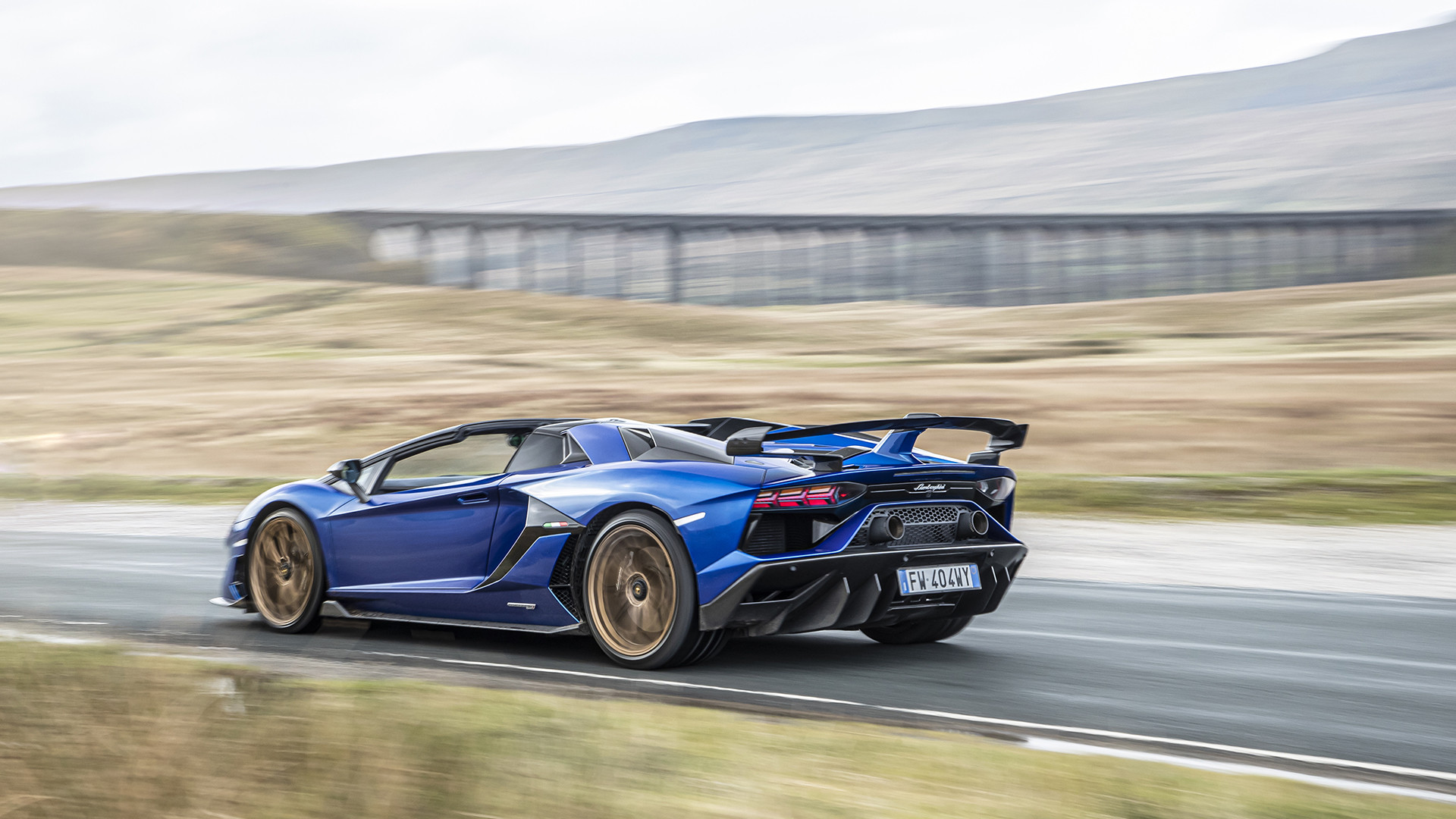 Behind the wheel of the mighty Aventador SVJ R Square Mile