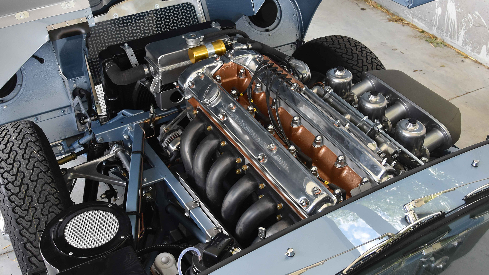 e type rear suspension