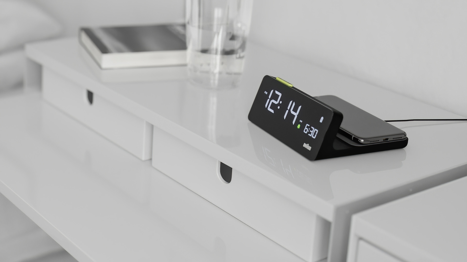 Win a BC21 Braun Digital Wireless Charging Alarm Clock worth £50