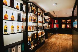 Tomoka whisky store in The Royal Exchange