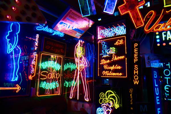 Gods Own Junkyard neon signs