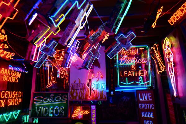 Gods Own Junkyard neon signs