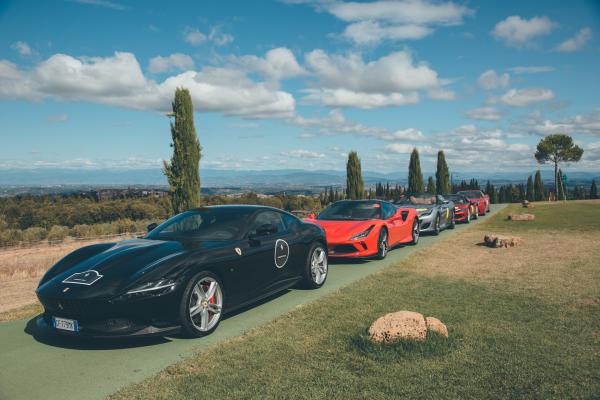 Ferraris in Tuscany