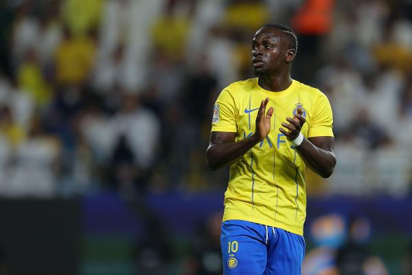 Sadio Mane of Al-Nassr FC in action during the Match Day 3 of the AFC Champions League 2023-24 Group E between Al-Nassr FC (KSA) and Al Duhail SC (QAT) at Al Awwal Park on October 24, 2023 in Riyadh, Saudi Arabia