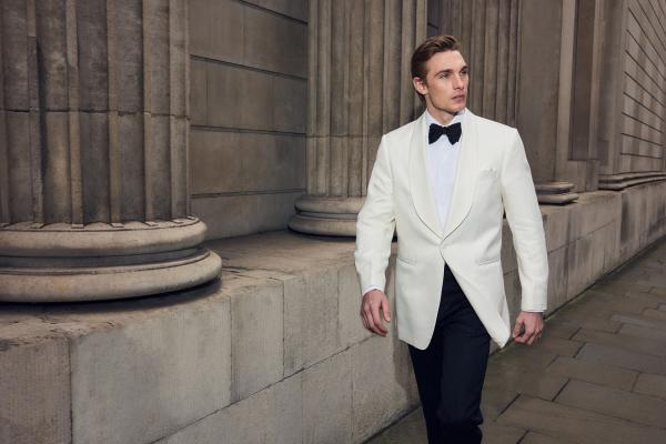 In celebration of the new opening, Oliver Brown has launched this limited-edition dinner jacket (£695)