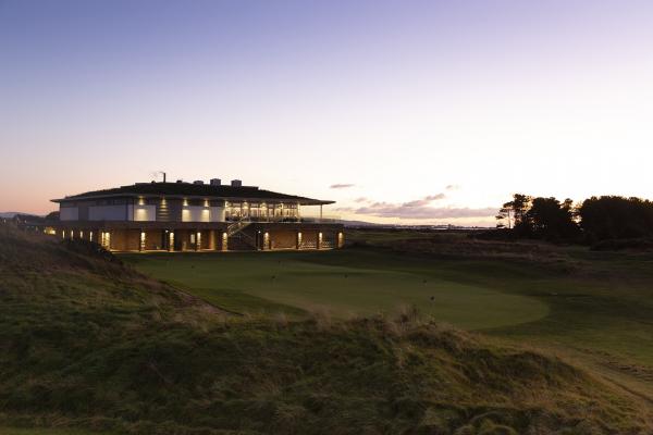 Dundonald Links clubhouse