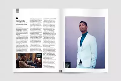 Reg&eacute;-Jean Page photographed for Square Mile by Joseph Sinclair