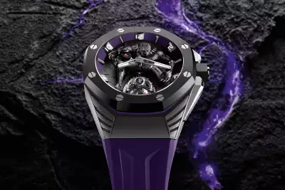 Audemars Piguet limited-edition Royal Oak Concept “Black Panther” Flying Tourbillon