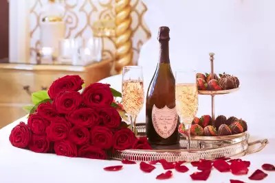 The Milestone romantic turndown service