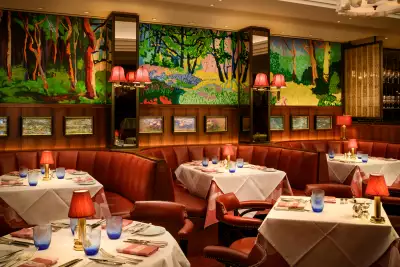 Dinner at The Colony Room
