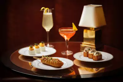 Food and drink at The Beaumont hotel
