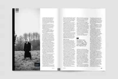 Simon Pegg for Square Mile magazine