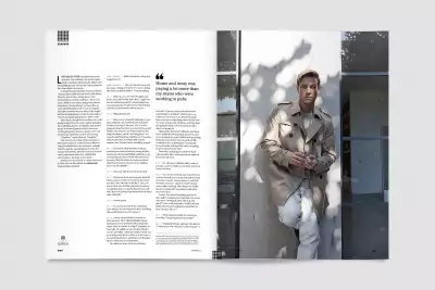 Luke Bracey for Square Mile