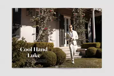 Luke Bracey for Square Mile