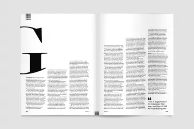 Dexter Fletcher on Square Mile Magazine