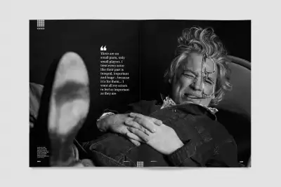 Dexter Fletcher on Square Mile Magazine