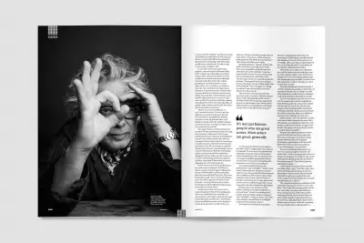 Dexter Fletcher on Square Mile Magazine