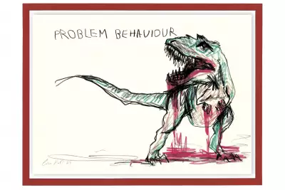 Work from the Connor Brothers' Regression series