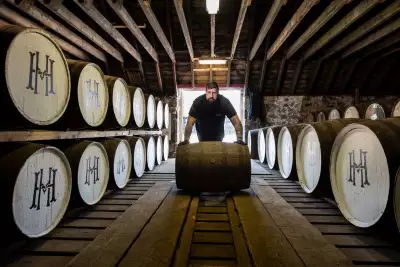 House of Hazelwood whisky barrels