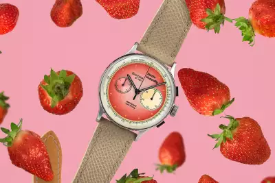 Studio Under0g 'Strawberries and Cream' watch