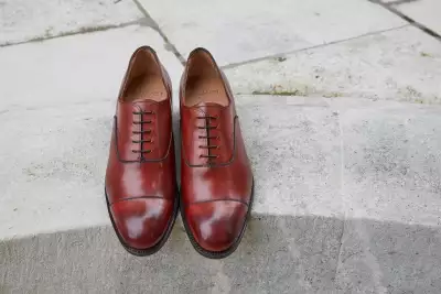 Cheaney Alfred in Dark Leaf