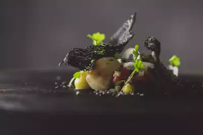 Holstein Friesian barbecued celeriac mustard and shallot