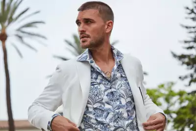 Stenströms patterned shirt