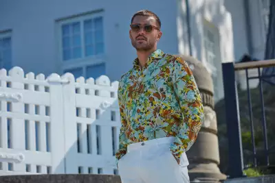 Stenstr&ouml;ms patterned shirt