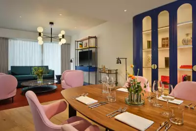 art'otel London Battersea Power Station bedroom