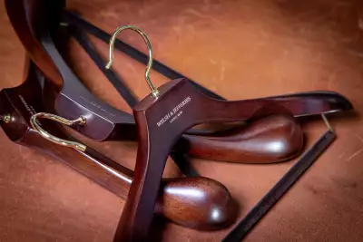 Nakata AUT-05 suit hangers &ndash; made in Japan.