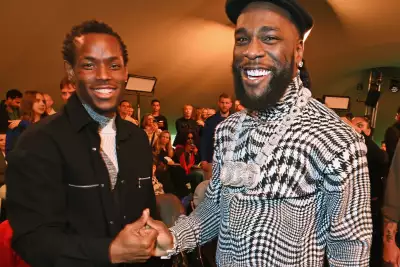 Micheal Ward and Burna Boy