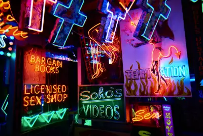 Gods Own Junkyard neon signs