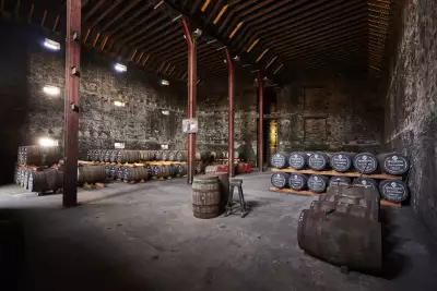 Glen Scotia barrell warehouse