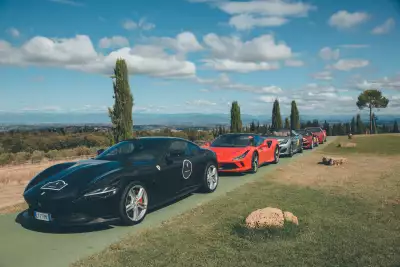 Ferraris in Tuscany