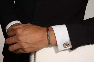 Tateossian cuff and cufflinks