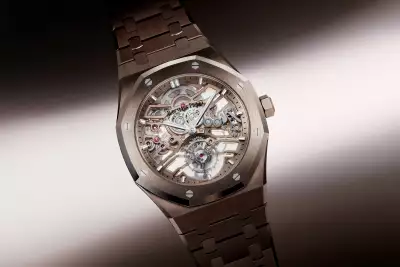 Audemars Piguet Royal Oak Selfwinding Flying Tourbillon Openworked in Sand Gold