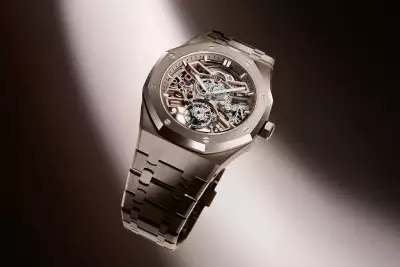 Audemars Piguet Royal Oak Selfwinding Flying Tourbillon Openworked in Sand Gold
