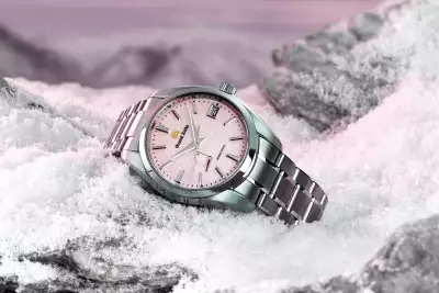 Grand Seiko Limited Edition &lsquo;Pink Snowflake&rsquo; Spring Drive 20th Anniversary