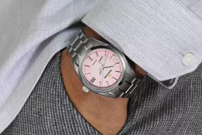 Grand Seiko Limited Edition &lsquo;Pink Snowflake&rsquo; Spring Drive 20th Anniversary