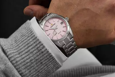 Grand Seiko Limited Edition &lsquo;Pink Snowflake&rsquo; Spring Drive 20th Anniversary