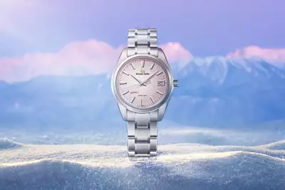 Grand Seiko Limited Edition &lsquo;Pink Snowflake&rsquo; Spring Drive 20th Anniversary