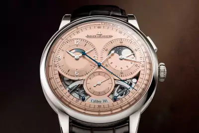 Jaeger-LeCoultre Duomètre Chornograph Moon in Pink Gold