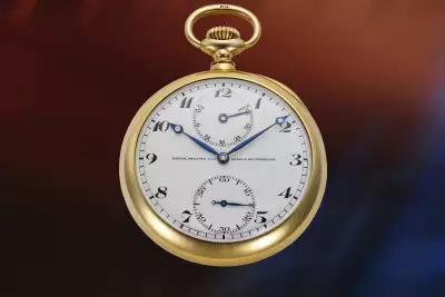 Patek Philippe, Pocket Watch Chronometer, An historically important, extremely rare, and exquisitely finished openface pocket watch chronometer with up-and-down indication, made for Henry Graves Jr., 1913
