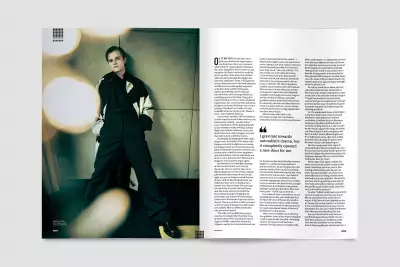 Tom Glynn-Carney photographed by Lee Malone for Square Mile