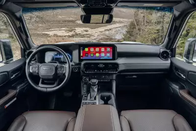 Toyota Land Cruiser interior