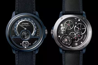 Chanel Monsieur de Chanel Superleggera in blue ceramic