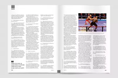 Chris Eubank Jr Square Mile magazine issue 200 spreads