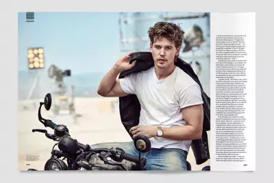 Austin Butler Square Mile magazine issue 200 spreads
